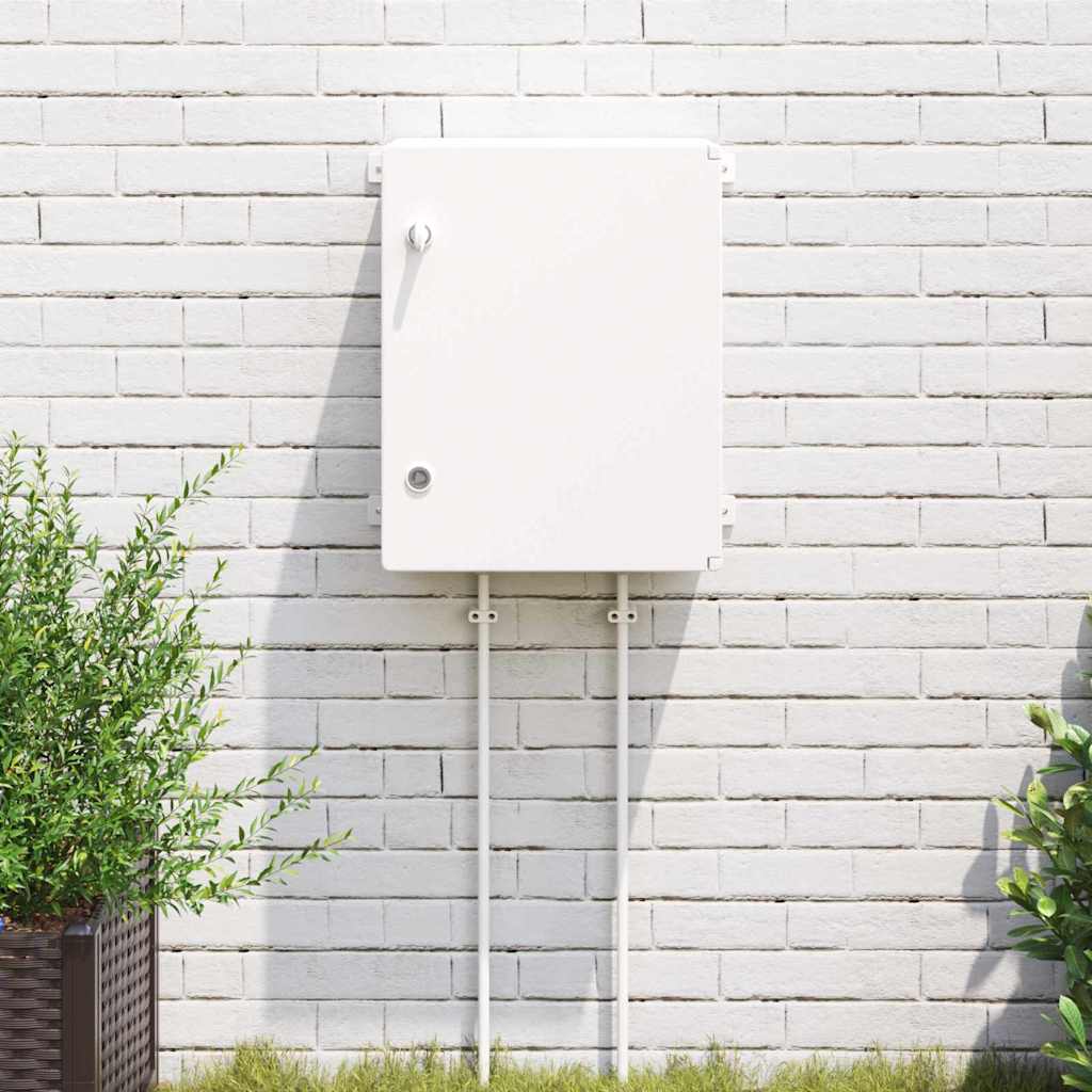 Vezérlőszekrény Szürke 40 x 17.5 x 50 cm ABS Műanyag 