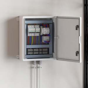 Nadzorna omara Siva 47 x 17,5 x 50 cm ABS plastika