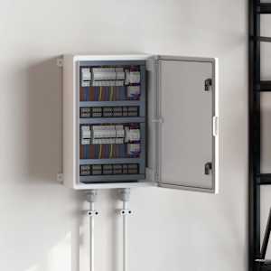 Nadzorna omara Siva 47 x 20 x 60 cm ABS plastika