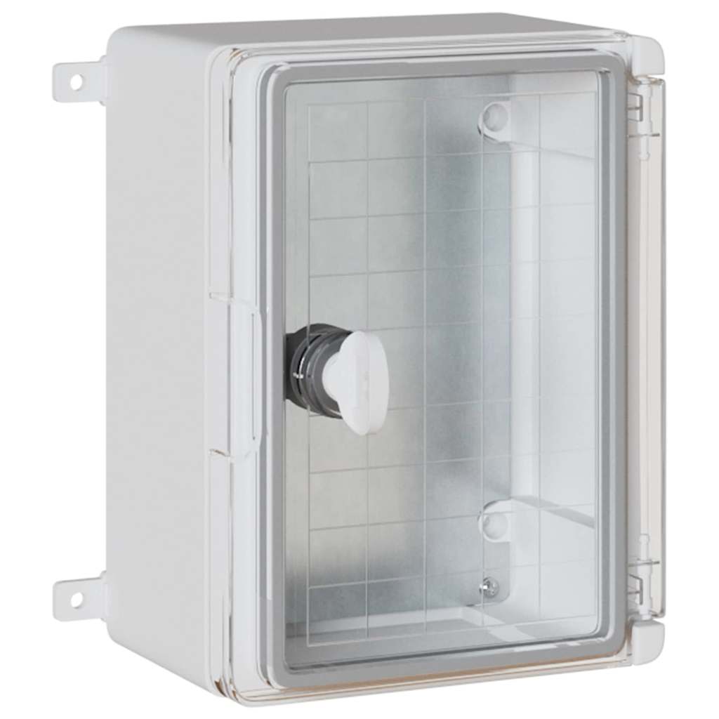 vidaXL Ovládací kabinet Sivá 18 x 13 x 24 cm ABS plast