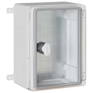 Ovládací skříň Šedá 25 x 13 x 24 cm ABS plast - obrázek 2