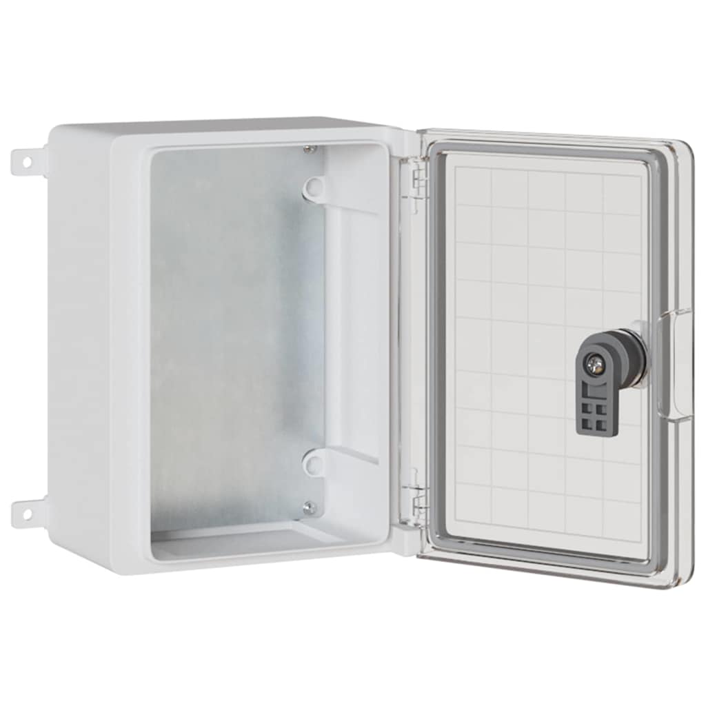 Vezérlőszekrény Szürke 18 x 13 x 24 cm ABS Műanyag 