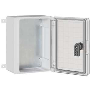 Ovládací skříň Šedá 25 x 13 x 24 cm ABS plast - obrázek 4