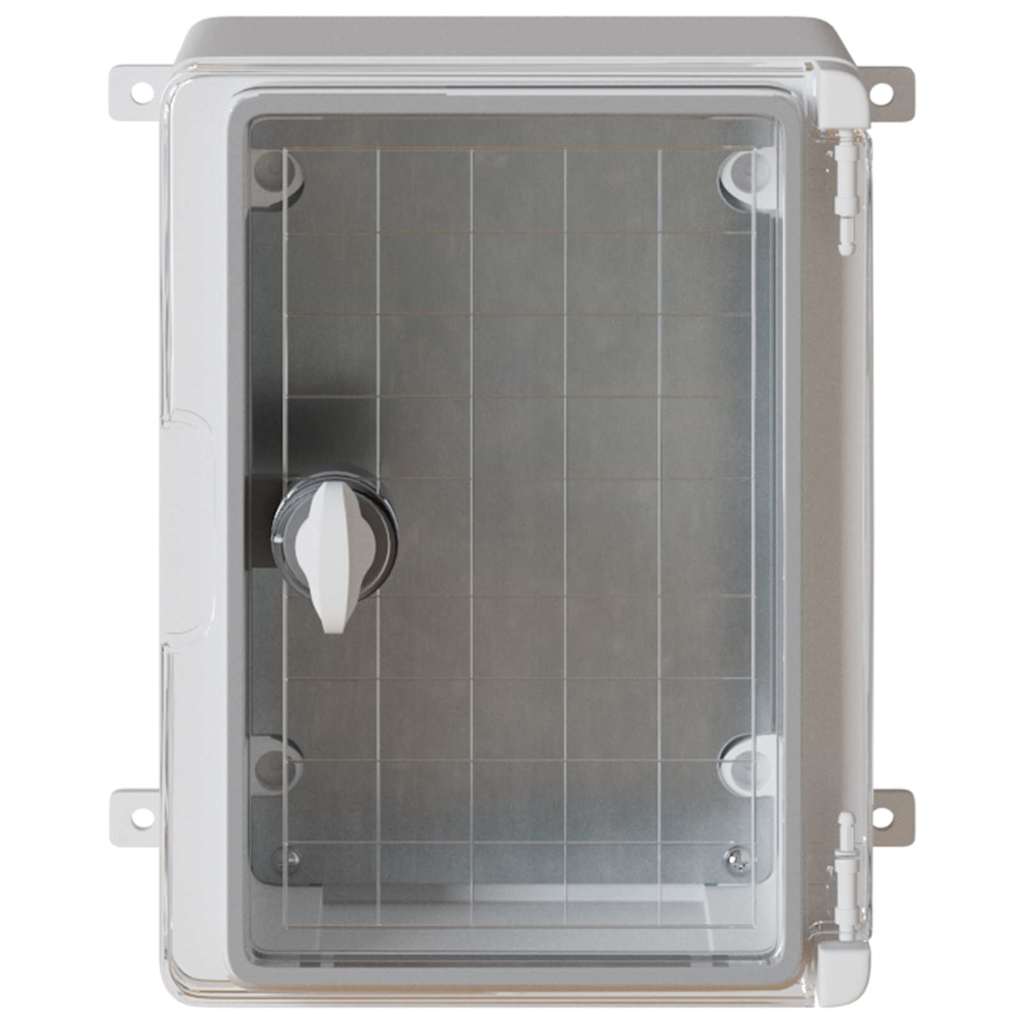 Vezérlőszekrény Szürke 18 x 13 x 24 cm ABS Műanyag 