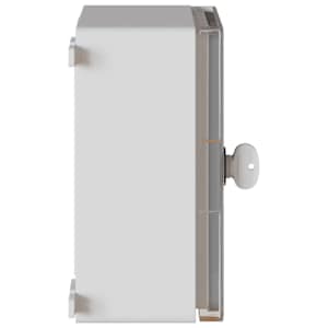 Ovládací skříň Šedá 25 x 13 x 24 cm ABS plast - obrázek 6