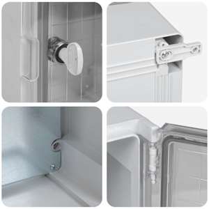 Ovládací skříň Šedá 28 x 13 x 28 cm ABS plast - obrázek 8