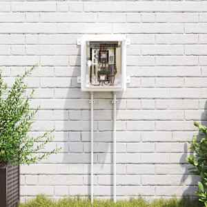 Nadzorna omara Siva 32 x 13 x 30 cm ABS plastika