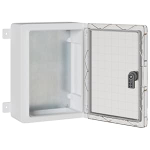 Ovládací skříň Šedá 32 x 13 x 33 cm ABS plast - obrázek 4