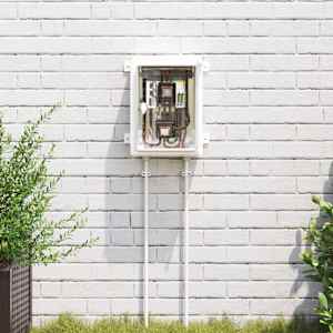 Nadzorna omara Siva 32 x 15 x 35 cm ABS plastika