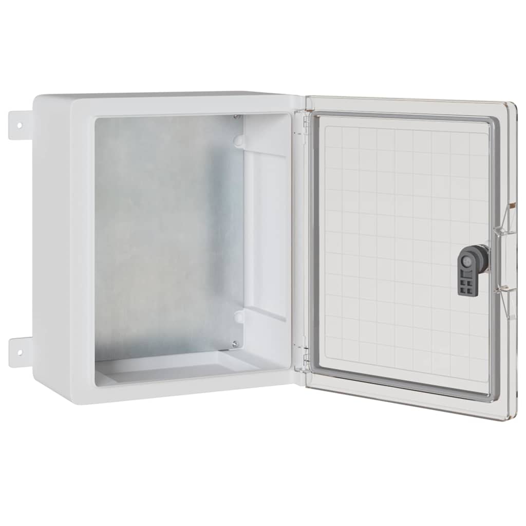 Vezérlőszekrény Szürke 30 x 16.5 x 35 cm ABS Műanyag 
