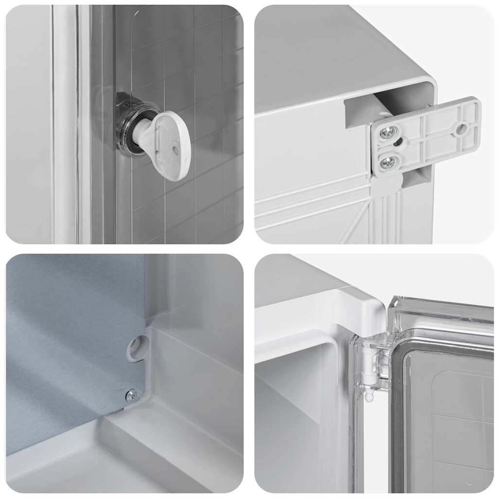 Ντουλάπι Ελέγχου Γκρι 30 x 19.5 x 40 εκ. ΑΒΣ Πλαστικό - Image 8