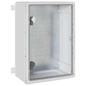 Ovládací skříň Šedá 42 x 19,5 x 50 cm ABS plast - obrázek 2