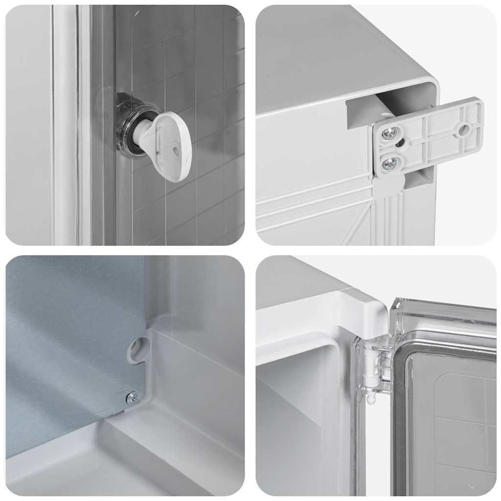 Ντουλάπι Ελέγχου Γκρι 40 x 24.5 x 50 εκ. ΑΒΣ Πλαστικό - Image 8