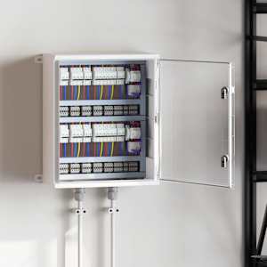 Nadzorna omara Siva 57 x 23 x 60 cm ABS plastika