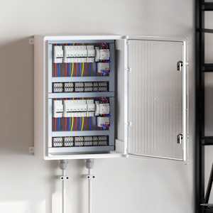 Nadzorna omara Siva 57 x 24,5 x 70 cm ABS plastika