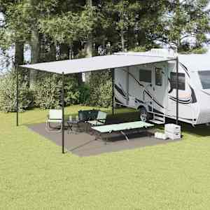 Preproga za šotor Svetlo siva 500 x 400 cm Polietilen