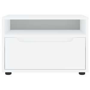 TV skříňka VISNES bílý 60x40x38 cm kompozitní dřevo - obrázek 5