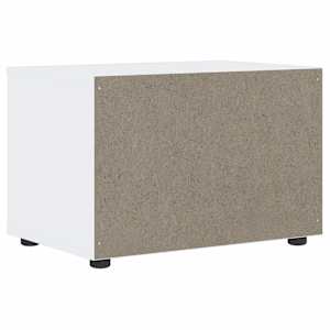 TV skříňka VISNES bílý 60x40x38 cm kompozitní dřevo - obrázek 8