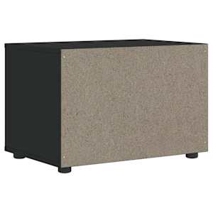 TV skříňka VISNES černý 60x40x38 cm kompozitní dřevo - obrázek 8