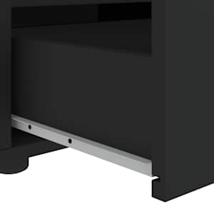 TV skříňka VISNES černý 60x40x38 cm kompozitní dřevo - obrázek 10