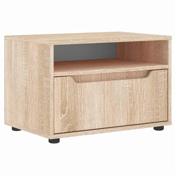 vidaXL telerikapp "VISNES" Sonoma tamm 60x40x38 cm ehituspuit