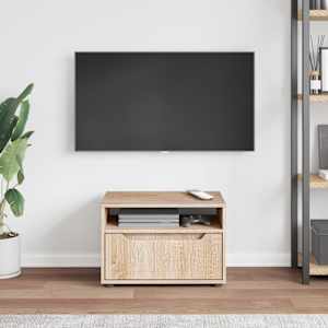 TV skříňka VISNES dub sonoma 60x40x38 cm kompozitní dřevo - obrázek 3