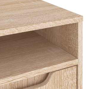 TV skříňka VISNES dub sonoma 60x40x38 cm kompozitní dřevo - obrázek 9