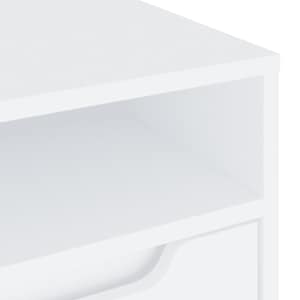 TV skříňka VISNES bílý 100x40x38 cm kompozitní dřevo - obrázek 9