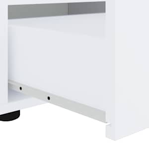 TV skříňka VISNES bílý 100x40x38 cm kompozitní dřevo - obrázek 10
