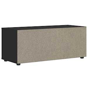 TV skříňka VISNES černý 100x40x38 cm kompozitní dřevo - obrázek 8