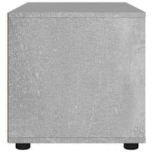 TV skříňka VISNES betonově šedá 100x40x38 cm kompozitní dřevo - obrázek 7