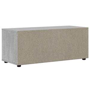 TV skříňka VISNES betonově šedá 100x40x38 cm kompozitní dřevo - obrázek 8