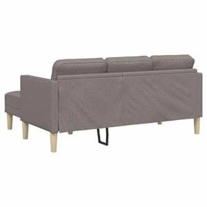 Set pohovek s polštářem Taupe Polyester - obrázek 6
