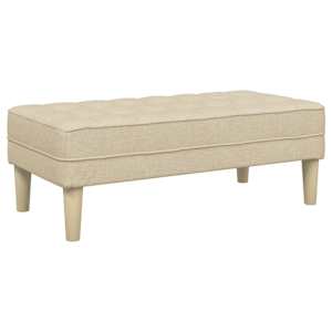vidaXL pink padjaga cream 113 x 57 x 39 cm kangas
