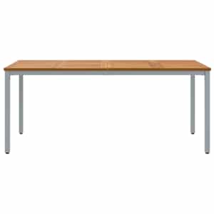 Venkovní stůl Přírodní a šedá 180 x 90 x 75 cm - obrázek 6