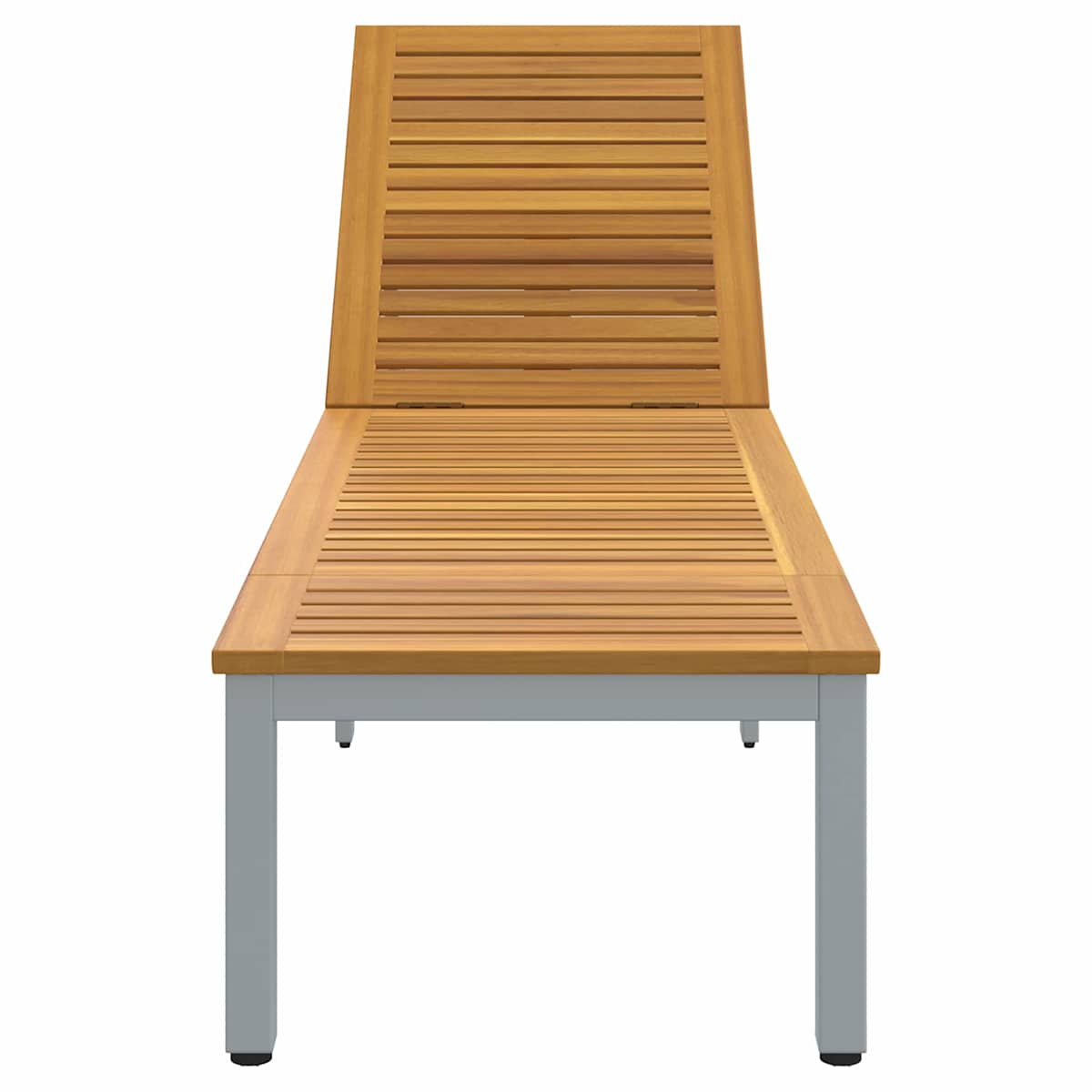 Liggestol 200 x 55 x 35 cm Massivt Akacietræ - Billede 6