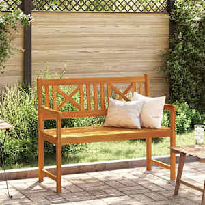 Vrtna klop Rjava 110 x 56 x 90 cm Masiven les akacije