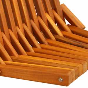 Židle 2 pcs Hnědá 69 x 56 x 84 cm Masivní akátové dřevo - obrázek 6