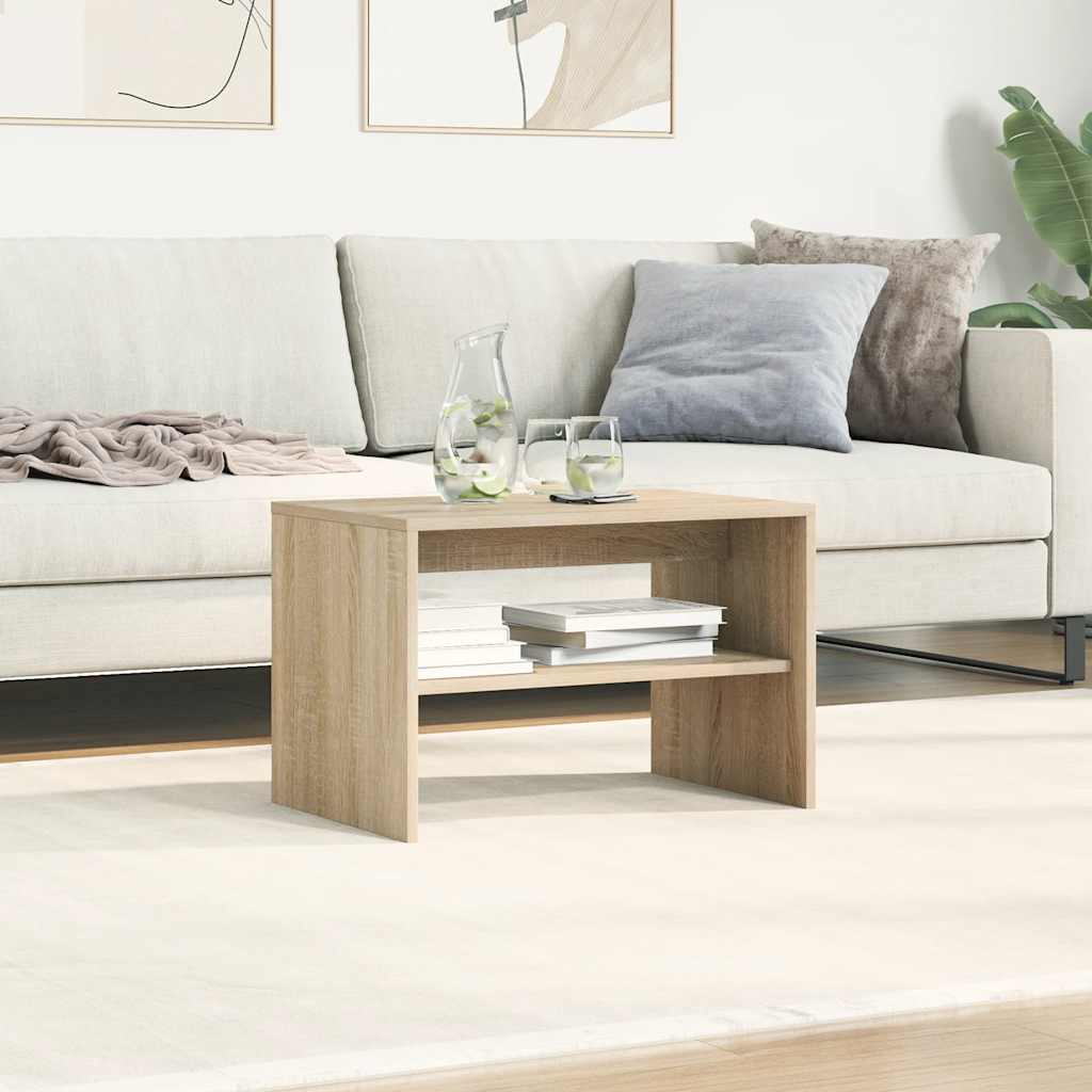 vidaXL Tv-meubel 60x40x40 cm bewerkt hout sonoma eikenkleurig afbeelding