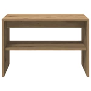 TV stolek dub artisan 60x40x40 cm kompozitní dřevo - obrázek 5