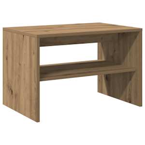 TV stolek dub artisan 60x40x40 cm kompozitní dřevo - obrázek 7