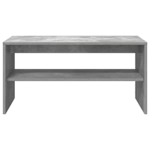 TV stolek betonově šedý 80 x 40 x 40 cm dřevotříska - obrázek 5