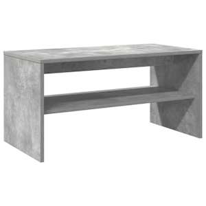 TV stolek betonově šedý 80 x 40 x 40 cm dřevotříska - obrázek 7