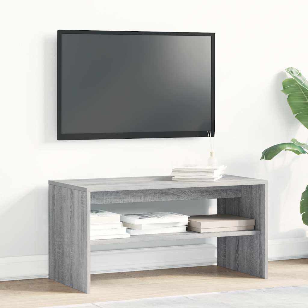 vidaXL TV skrinka sivý dub sonoma 80x40x40 cm kompozitné drevo