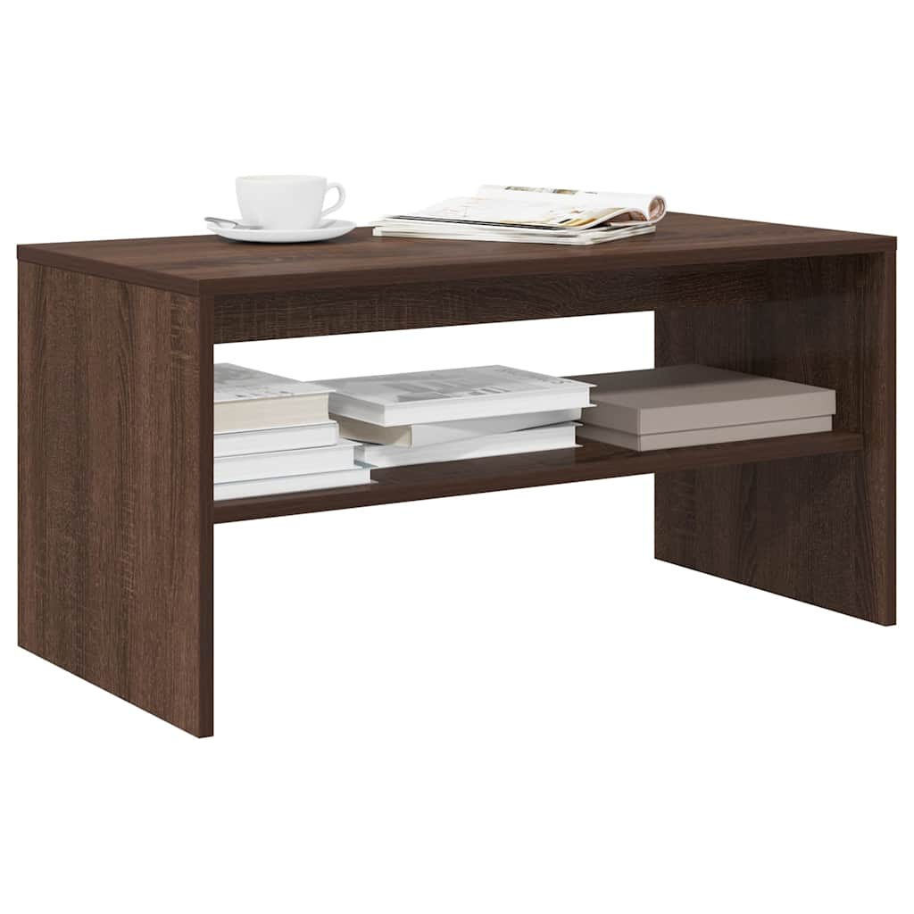 vidaXL TV-Schrank Braun Eiche-Optik 80x40x40 cm Holzwerkstoff