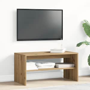 TV skříňka dub artisan 80x40x40 cm kompozitní dřevo - obrázek 3