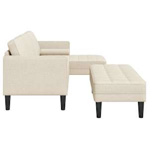 Set pohovek s polštářem 2 pcs Tkanina Polyester - obrázek 8