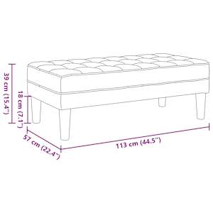 Set pohovek s polštářem 2 pcs Víno Červené Polyester - obrázek 13
