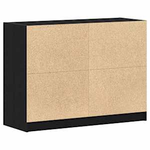 Servírovací skříň Černý dub 100 x 37 x 75.5 cm - obrázek 6