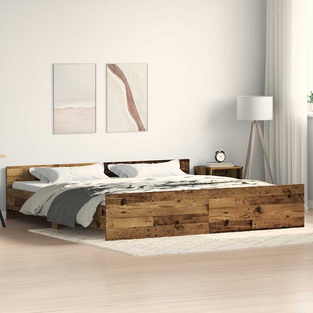 voodiraam vana puu 200x200 cm inseneripuit